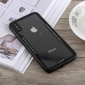 Acryl + TPU schokbestendig hoesje voor iPhone X / XS (zwart)