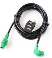 Auto USB-interface + kabelboom voor BMW 1/2/3/5/7 serie