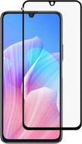 Voor Huawei Enjoy Z 5G Full Glue Full Screen gehard glasfilm (zwart)