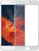 Let op type!! Voorste scherm buitenste glaslens voor Meizu Pro 6 Plus(White)