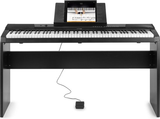 vidaXL Piano électronique/Piano numérique avec 88 touches et support