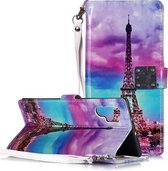 Magisch 3D Helder Gekleurd Tekening Patroon Horizontale Flip PU Leren Case met Houder & Kaartsleuven & Portemonnee & Fotolijst voor Galaxy Note 10+ (Iron Tower)