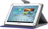 Universele Crazy Horse Texture Horizontale Flip Leren Case met Houder voor 9 inch Tablet PC (Donkerblauw)