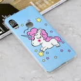 Luminous Star Unicorn Pattern Shockproof TPU beschermhoes voor Xiaomi Redmi Note 6