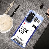 Voor OnePlus 9 Boarding Pass Series TPU beschermhoes voor telefoon (vlag Tokio)