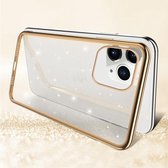Voor iPhone 11 Pro Max SULADA Drop-proof TPU + Plating Powder beschermhoes (goud)