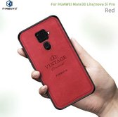 PINWUYO schokbestendige waterdichte volledige dekking PC + TPU + huid beschermhoes voor Huawei Nova 5i Pro / Mate 30 Lite (rood)