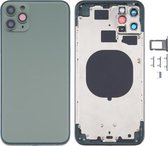 Behuizingsdeksel achterkant met uiterlijk imitatie van iP12 voor iPhone 11 Pro Max (groen)