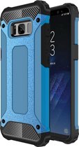 Samsung Galaxy S8 Plus Hoesje - Mobigear - Outdoor Serie - Hard Kunststof Backcover - Blauw - Hoesje Geschikt Voor Samsung Galaxy S8 Plus