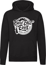 Best dad Ever hoodie | sweater | trui | vaderdag | papa | vader | unisex | capuchon