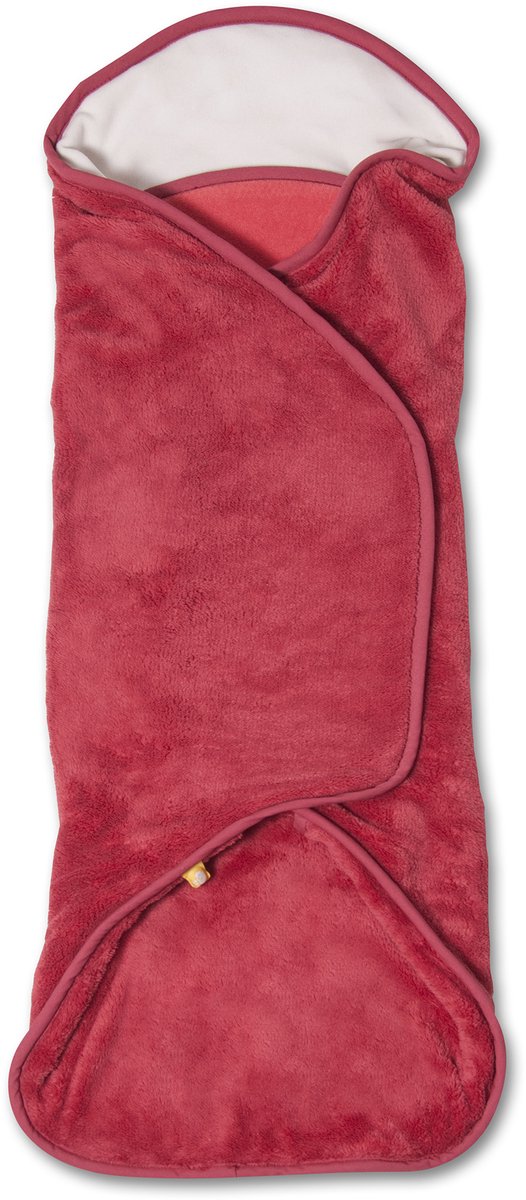 AeroMoov Air Wrapper wikkeldeken in fleece met unieke Air Layer binnenin - Koraal - Large van Merkloos — afbeelding 4