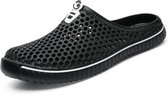 Mode ademende holle sandalen Paar strandsandalen, schoenmaat: 39 (zwart)