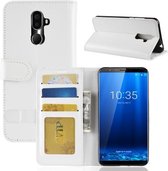 PU + TPU Crazy Horse Texture Horizontale Flip Leren Case voor CUBOT X18 Plus, met Portemonnee & Houder & Kaartsleuven (Wit)