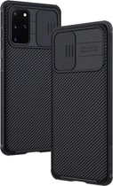 Voor Galaxy S20 + / S20 + 5G NILLKIN Black Mirror Pro Series Camshield Volledige dekking Stofdicht Krasbestendig Mobiele telefoon Case (Zwart)