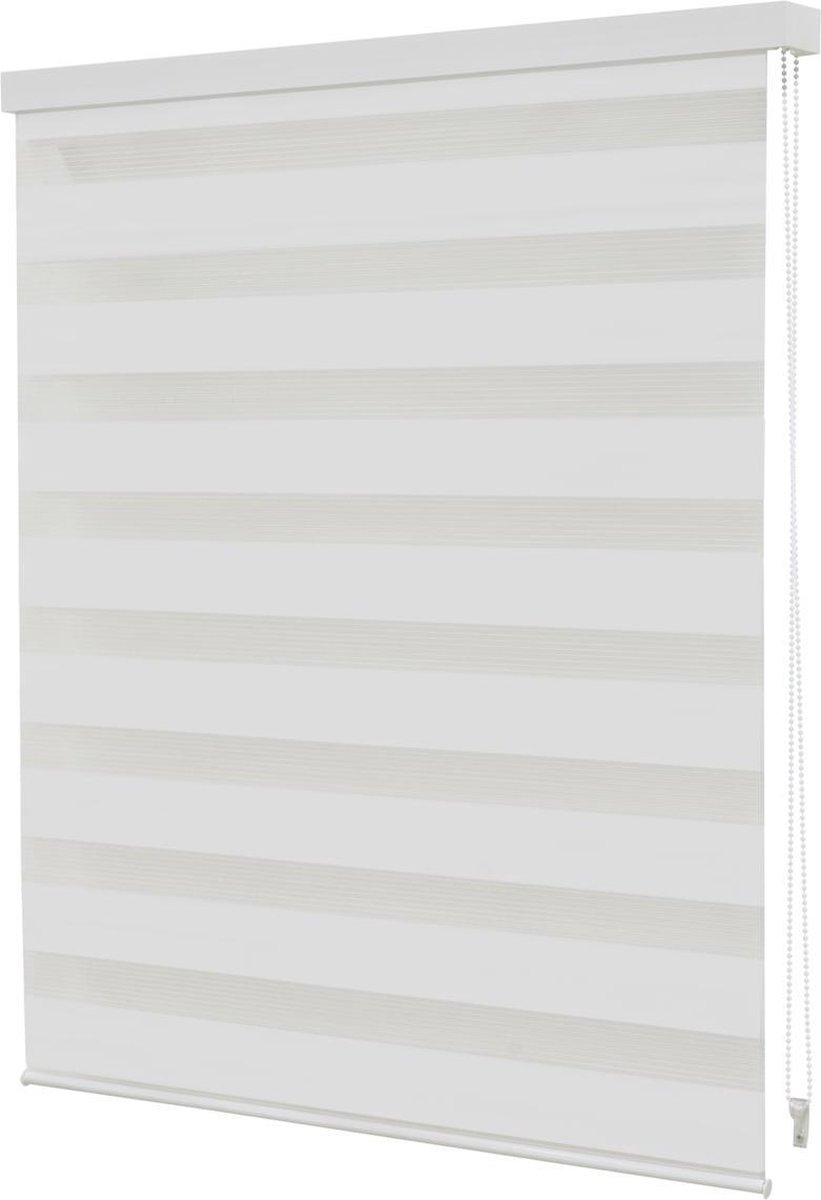 Intensions Roljaloezie lichtdoorlatend unicolor Wit 150x160cm