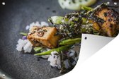 Salade de la cuisine asiatique 180x120 cm XXL / Groot format!
