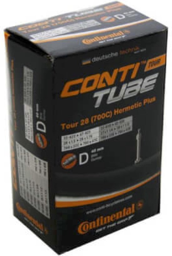 Continental Tour 28 Hermetic Plus - Binnenband Fiets - Hollands Ventiel - 40 mm - 28 x 1 1/4 - 1 3/8 - 1.75 - 2.00 van Continental — afbeelding 4