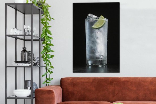 Toile d'alcool en verre froid 2cm 80x120 cm - Tirage photo sur toile (Décoration murale salon / chambre)