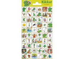Stickervel Kikker en Vriendjes
