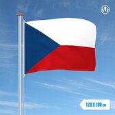Vlag Tsjechie 120x180cm