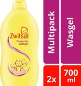 Bol.com Zwitsal Baby Wasgel - 2 x 700 ml - Voordeelverpakking aanbieding