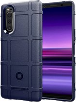 Hoesje voor Sony Xperia 5 - Beschermende hoes - Back Cover - TPU Case - Blauw