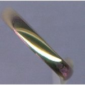 Twice As Nice Ring in goudkleurig edelstaal, 3 mm, blinkend 68