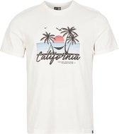 O'Neill T-Shirt CALIFORNIA BEACH - Egret - Xl