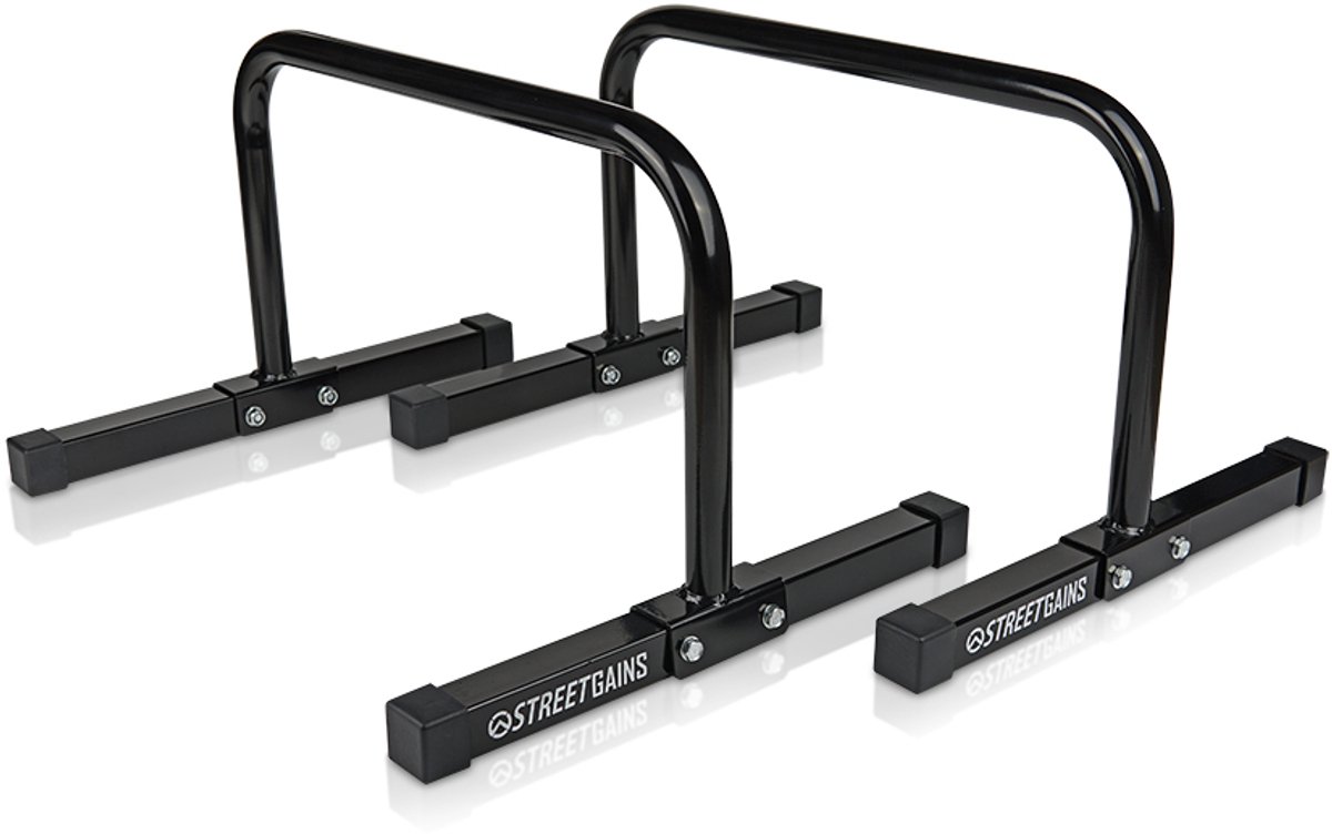 Stalen Parallettes | StreetGains®
