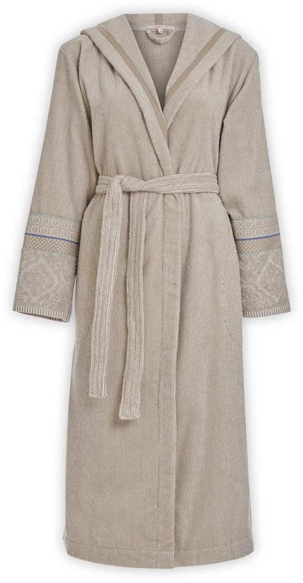 Pip Studio Soft Zellige Badjas - Khaki - M