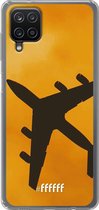 6F hoesje - geschikt voor Samsung Galaxy A12 - Transparant TPU Case - Aeroplane #ffffff