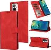 Voor Xiaomi Redmi Note 10 Pro Fantasy Klassiek Huidgevoel Kalfsleer Textuur Magnetische gesp Horizontale Flip PU lederen tas met houder & kaartsleuf & portemonnee (rood)