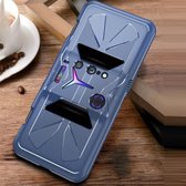 Voor Lenovo Legion 2 Pro TPU Cooling Gaming Phone All-inclusive schokbestendig hoesje (marineblauw)