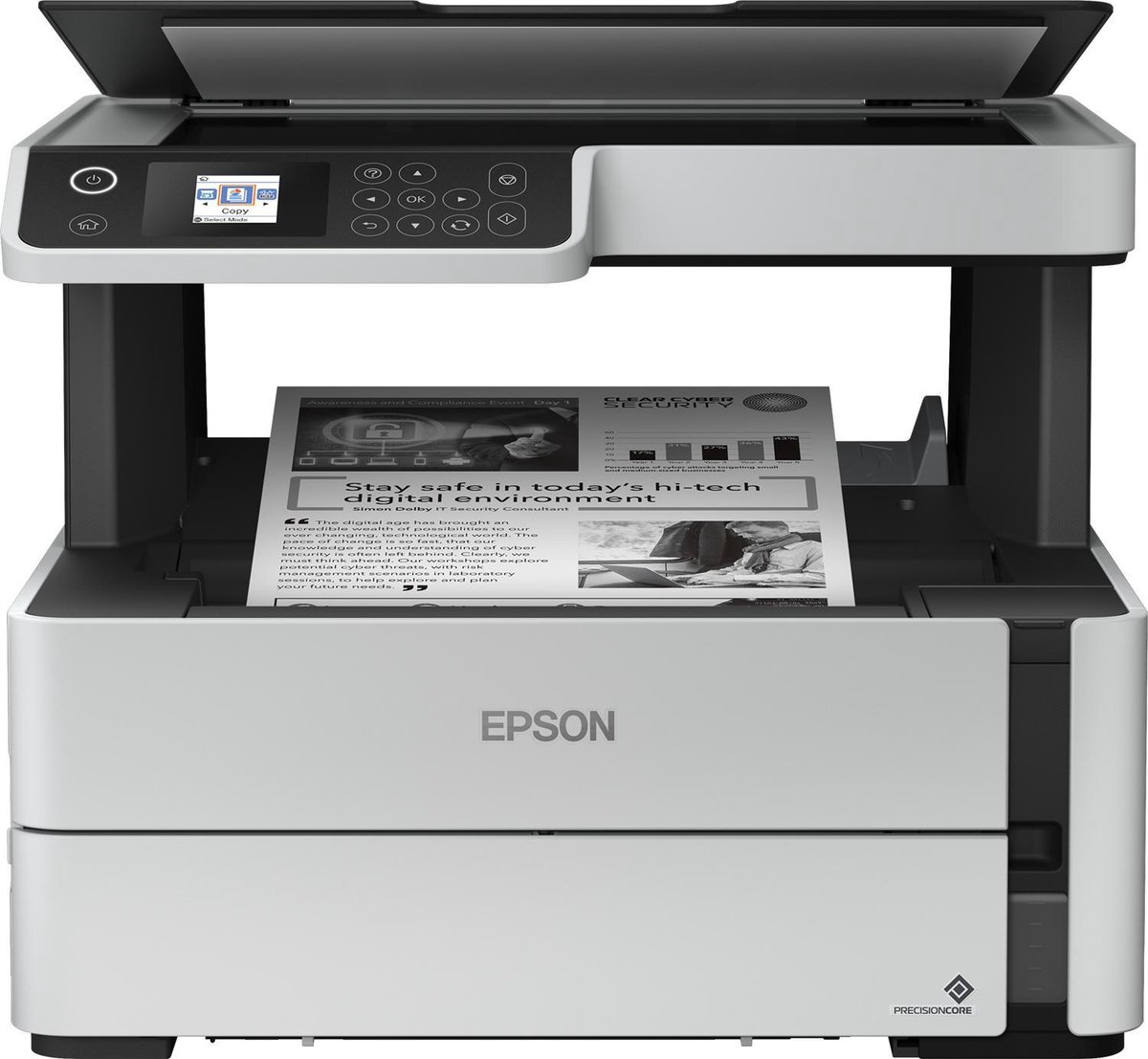 Epson EcoTank ET-4850 Imprimante à réservoir d'encre Wi-FI pour  Impression/Balayage/Copie, jusqu'à 3 Ans d'encre Incluse : :  Informatique