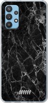 6F hoesje - geschikt voor Samsung Galaxy A32 4G -  Transparant TPU Case - Shattered Marble #ffffff