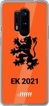 6F hoesje - geschikt voor OnePlus 8 Pro -  Transparant TPU Case - Nederlands Elftal - EK 2021 #ffffff