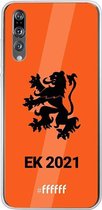 6F hoesje - geschikt voor Huawei P20 Pro -  Transparant TPU Case - Nederlands Elftal - EK 2021 #ffffff