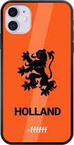 6F hoesje - geschikt voor iPhone 11 -  TPU Case - Nederlands Elftal - Holland #ffffff