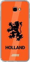 6F hoesje - geschikt voor Samsung Galaxy J4 Plus -  Transparant TPU Case - Nederlands Elftal - Holland #ffffff