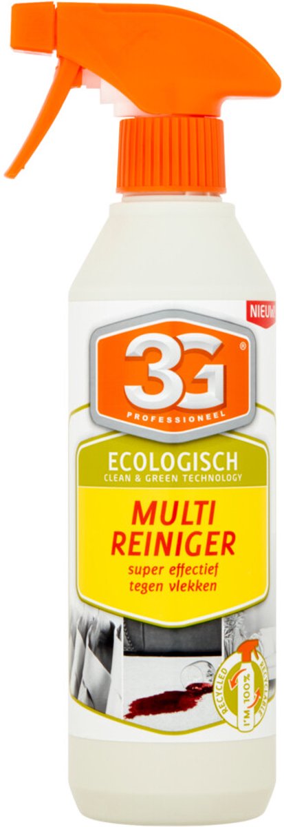 3G Professioneel Multi-Reiniger Ecologisch 500 ml - Allesreiniger - Multi Reiniger - Ecologische Reiniger - Biologisch Afbreekbaar - Vlekverwijderaar - Universeel