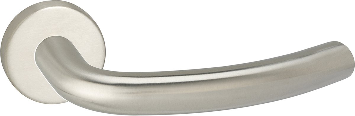 Deurkruk - Impresso Preston - Voor binnen - Rond - RVS - 2 stuks