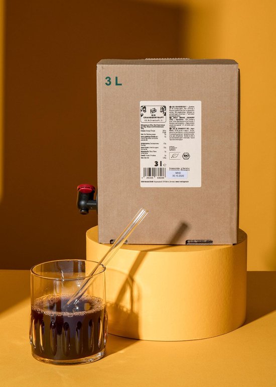 KoRo | Bio cranberrysap bag-in-box 3 L