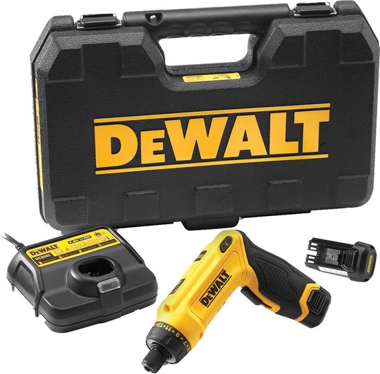DeWALT DCF680G2 Schroefmachine – 7.2V – 1.0Ah Li-ion in Koffer