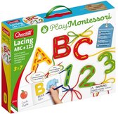Quercetti Cijfers En Letterlijn Abc+123 Play Montessori