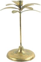 Non-branded Kandelaar Roxane 15 X 30 Cm Staal/nikkel Goud