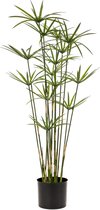 Kunst grasplant Cyperus 90 cm groen