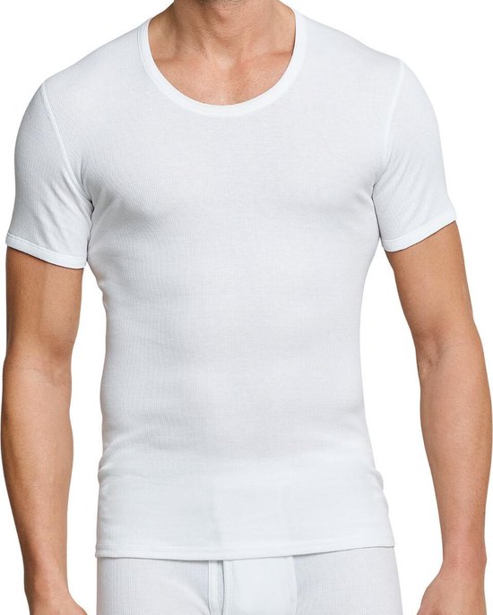 Schiesser Shirt 3er Pack Cotton Essentials Doppelripp