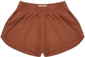 Little Indians Short Amber Brown Meisjes Katoen Bruin Mt 6-9 Maanden