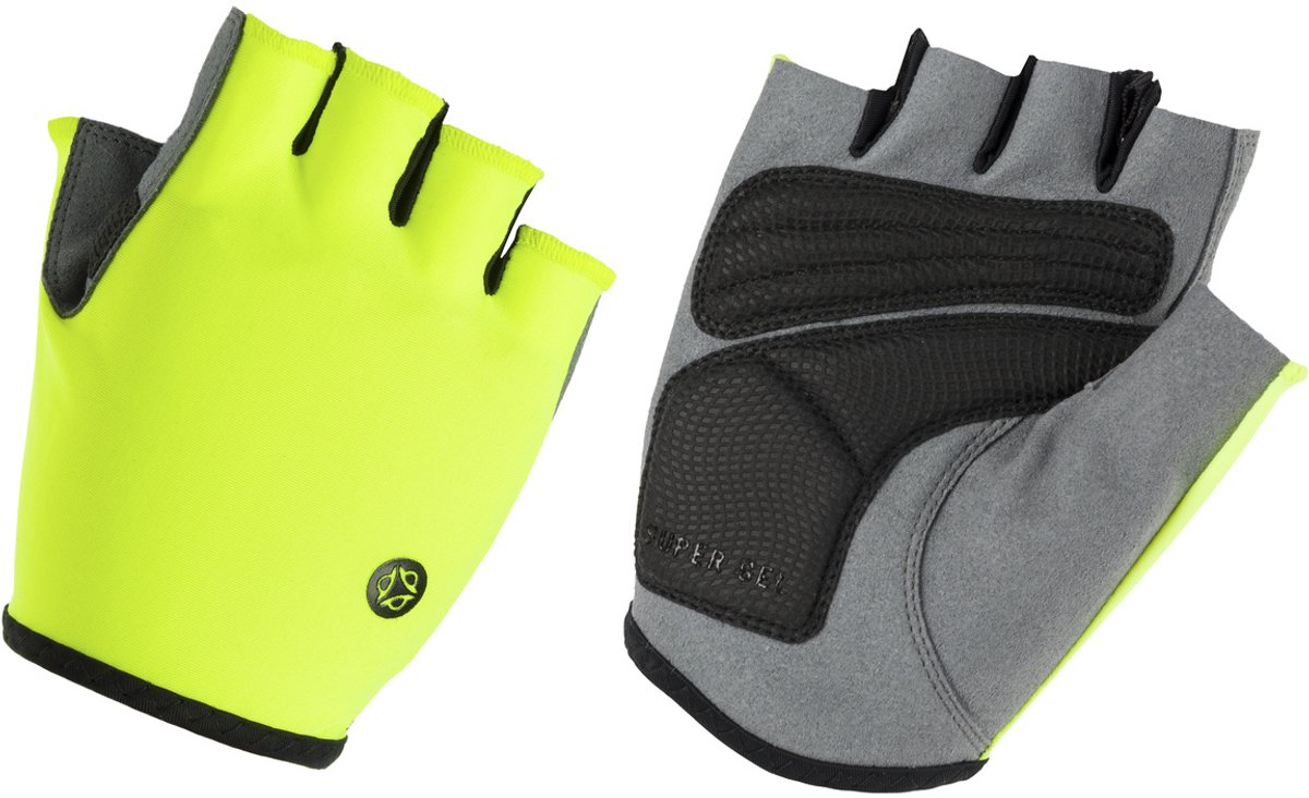 AGU Solid Fietshandschoenen Essential - Geel - XXL