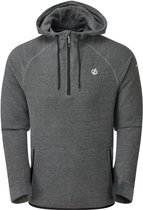 Dare 2b - Men's Forgo Half Zip Hooded Fleece - Outdoortrui - Mannen - Maat XL - Grijs